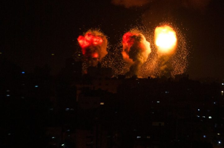 Israeli aircraft hit Gaza after rocket attack