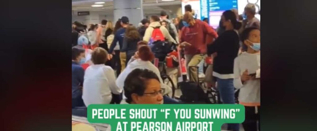 Toronto Airport: Frustrated passengers lash out against Sunwing