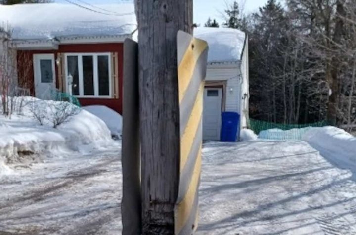 It has been trying for 20 years to move the electricity pole that blocked its entrance