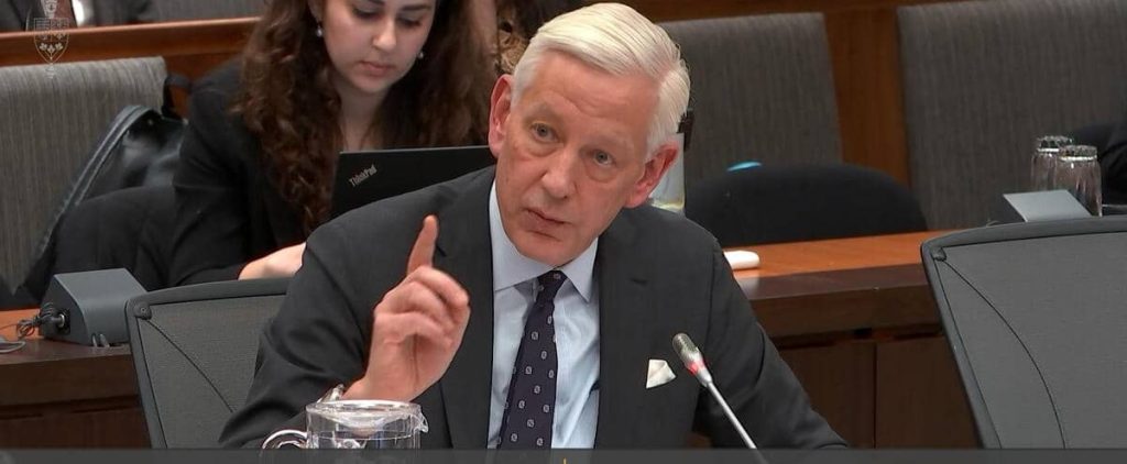 Parliamentary Committee on McKinsey: Dominic Barton Condemns Justin Trudeau's Friend