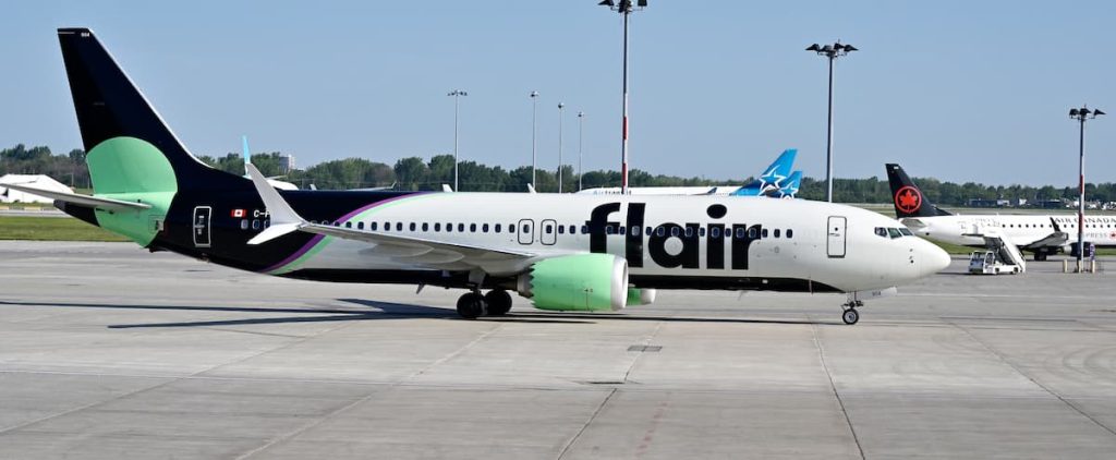 Flair Airlines: Flights suspended after aircraft seized