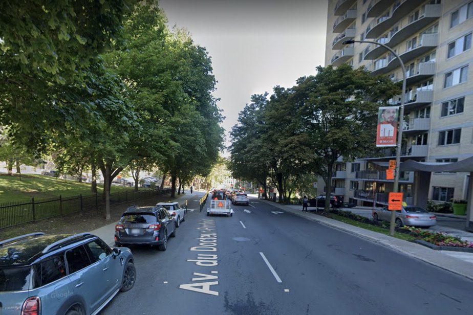 Avenue du Doctor-Penfield in October 2021