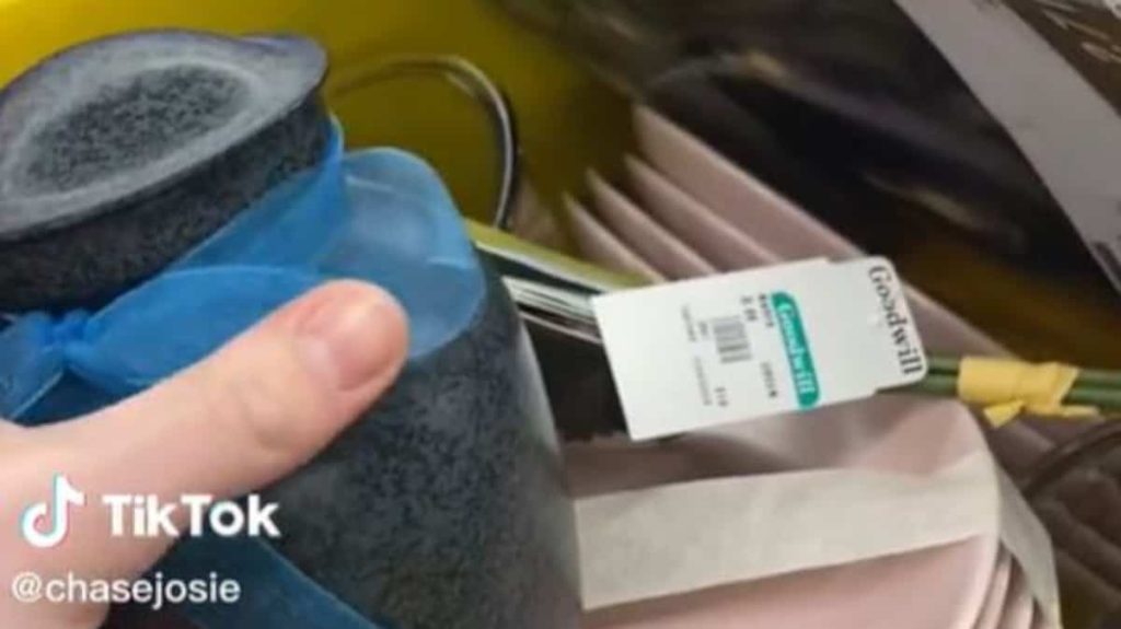 A woman made a shocking discovery at a thrift store