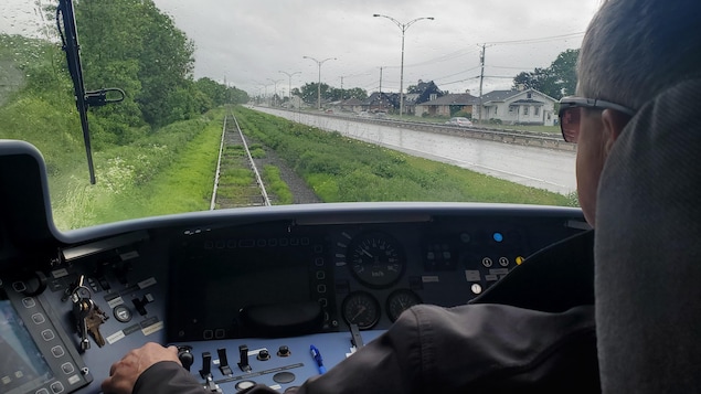 First tour of the "World's Greenest Train" in North America