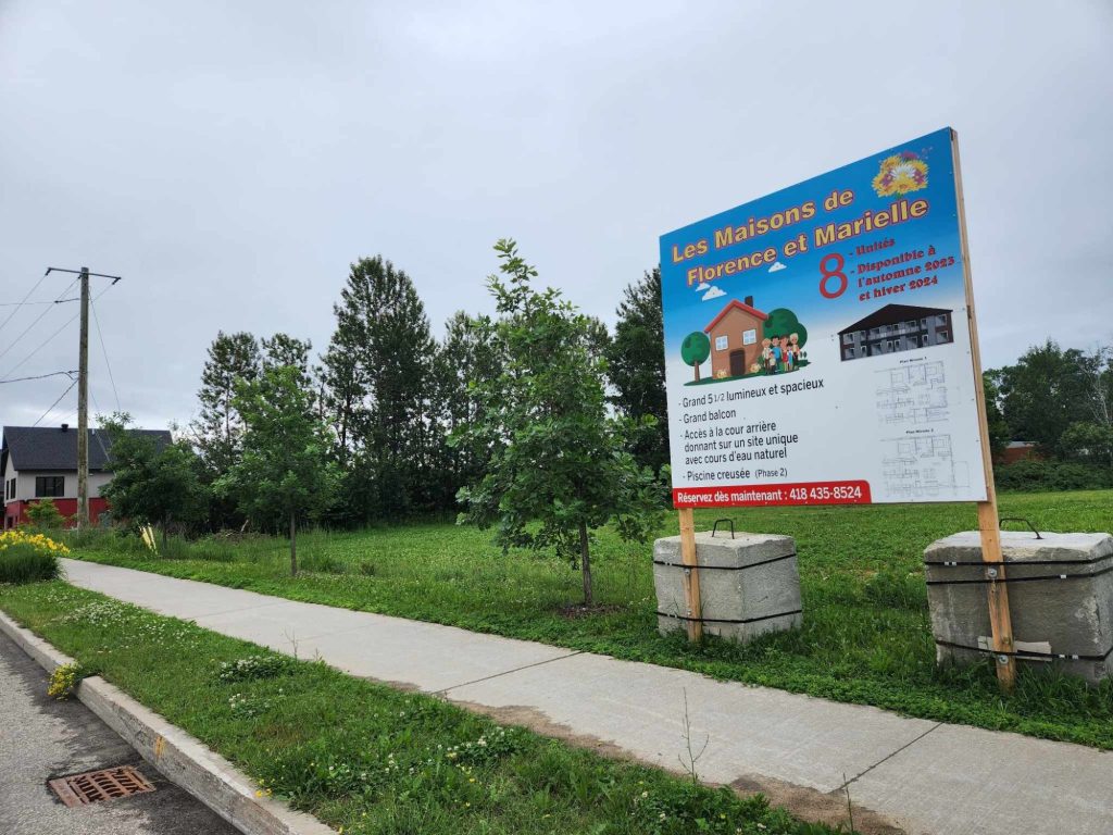 The Houses of Florence and Mariel: a real estate project of 28 housing units in Baie-Saint-Paul