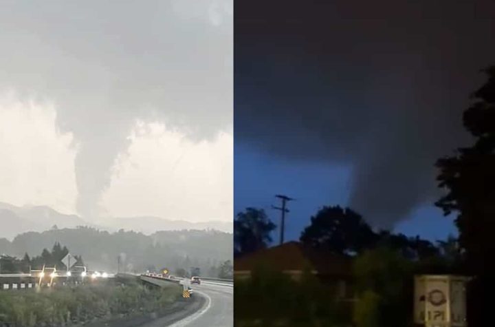 Impressive videos, but not tornadoes