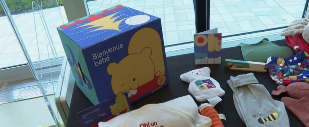 A dozen gifts were given to Montreal newborns