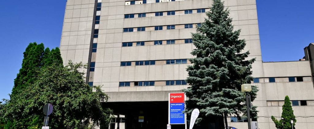 Nurses sleep at the hospital between two 16-hour shifts in Salaberry-de-Valleyfield.