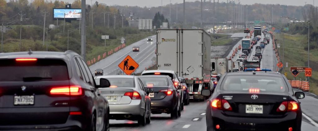 Major bottlenecks in Montreal: Traffic on A-25 and interchanges is difficult to predict