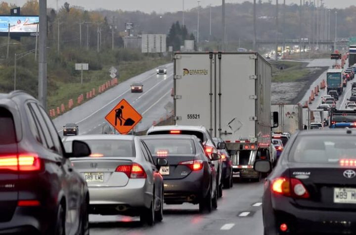 Major bottlenecks in Montreal: Traffic on A-25 and interchanges is difficult to predict