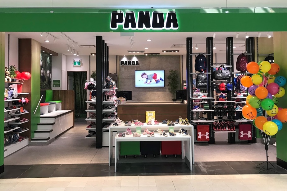 Purchased by Nero Bianco Group |  Panda finds a shoe on his foot