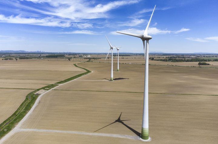 Wind turbines eat up arable fields, producers lament