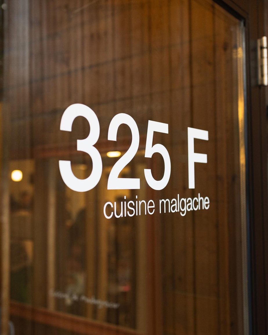 325 F, a new restaurant on rue Masson, opened this fall. 