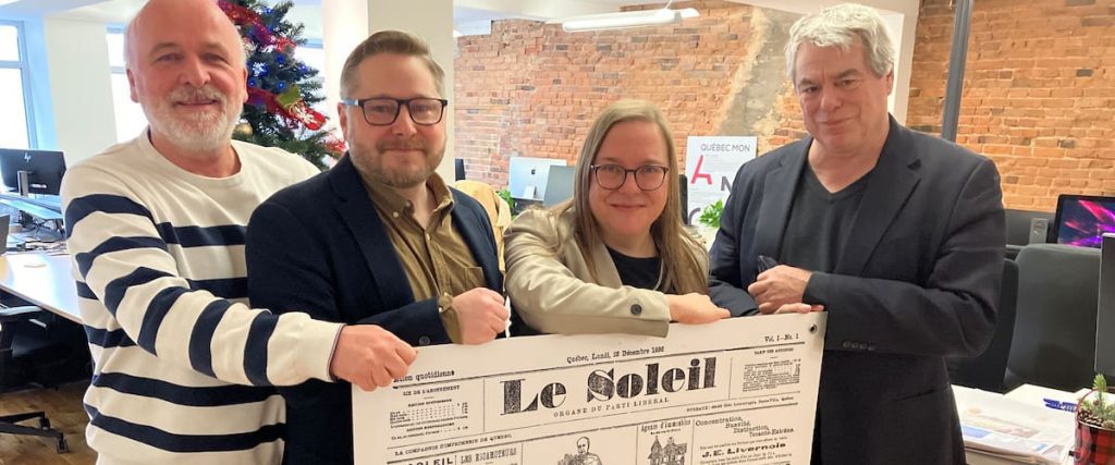 The page of 127 years of history is turned in the newspaper Le Soleil with its latest paper edition