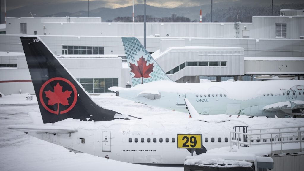 Air Canada ranks last in on-time performance in North America