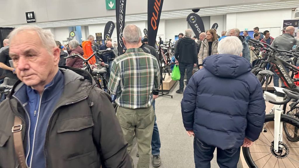 The 3rd Age invades the Montreal Bike Show, where almost all the models on display are electric