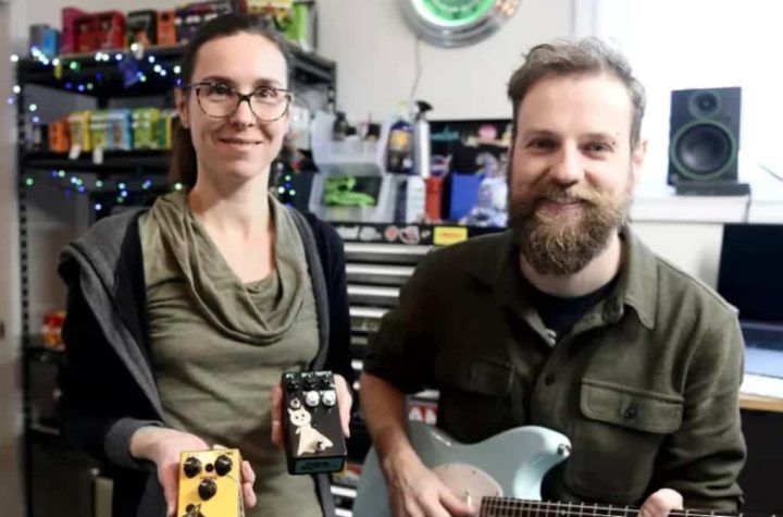 A Saguenay couple took advantage of the pandemic to start their guitar pedal business