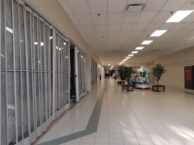 Like many other shopping centers, the premises with interior access in Center Charlevoix in La Malbaie are becoming less and less popular.