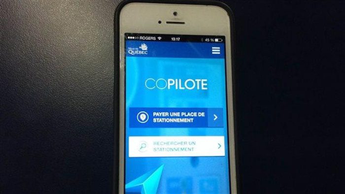 The Copilote application allows users to pay for their parking remotely.