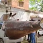 An inventor has his homemade “helicopter car” confiscated