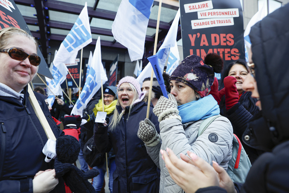 The FIQ nurses rejected the agreement in principle with Quebec