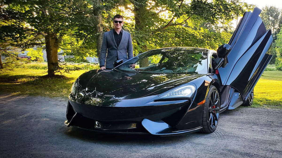 "McLaren's small owner in Quebec" raised nearly $1.5 million from 160 investors.