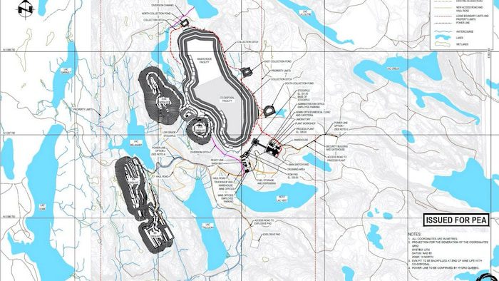 Map of Lomico Metals Mining Plans