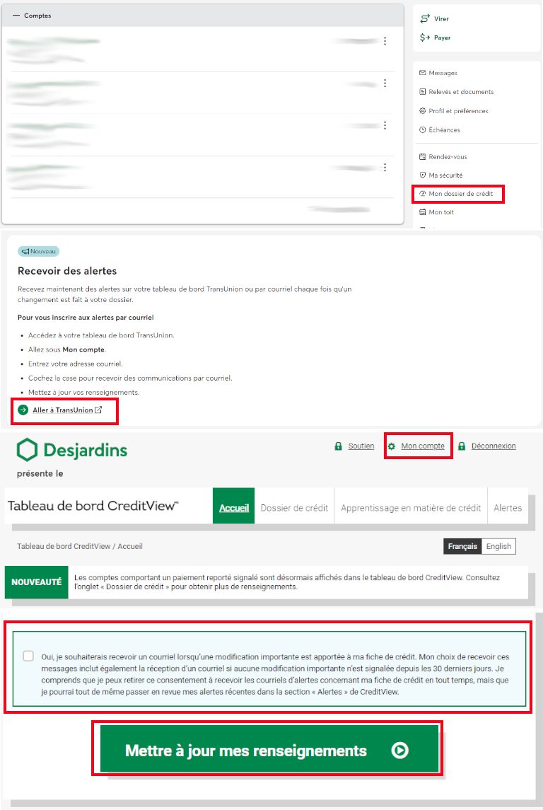 How to Activate TransUnion Alerts in AcèsD