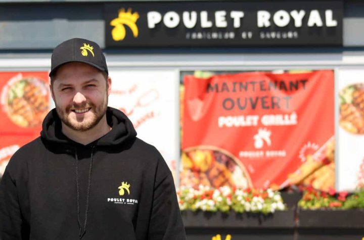 A monster craze over their fried chicken: The new Poulet Royale chain is attracting crowds