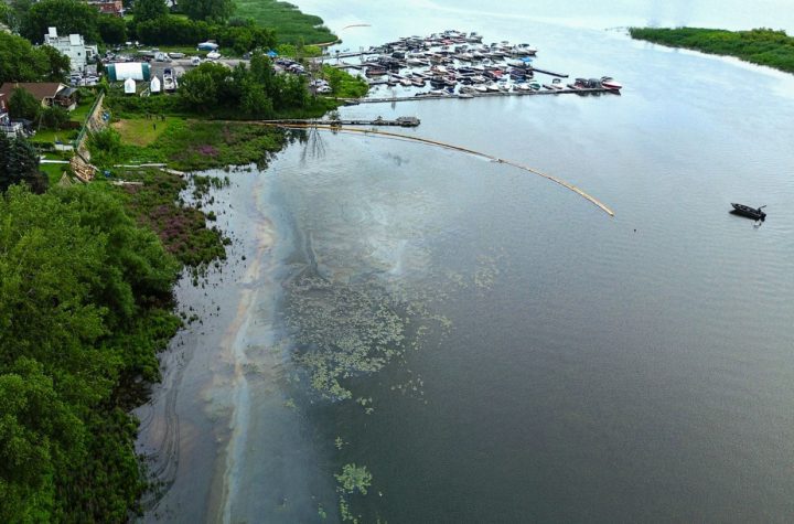 Oil spill in Pointe-aux-Trembles |  Quebec has suspended its investigation into the source of the spill