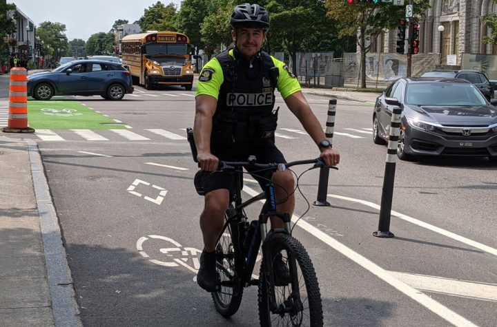 Chemin Saint-Foy: A new cycle link in the eyes of the police