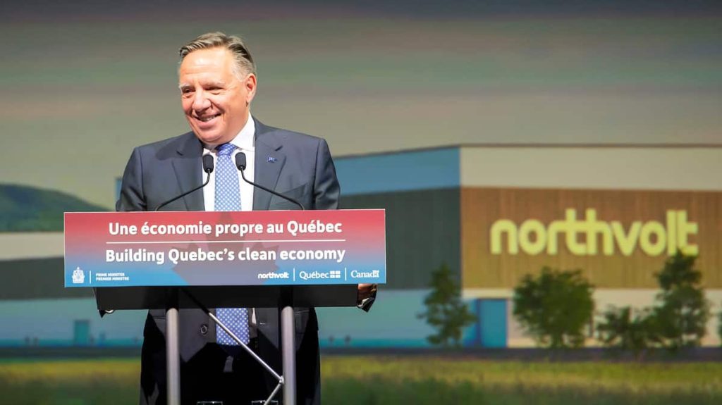 François Legault agreed with Northvolt "absolutely nothing".