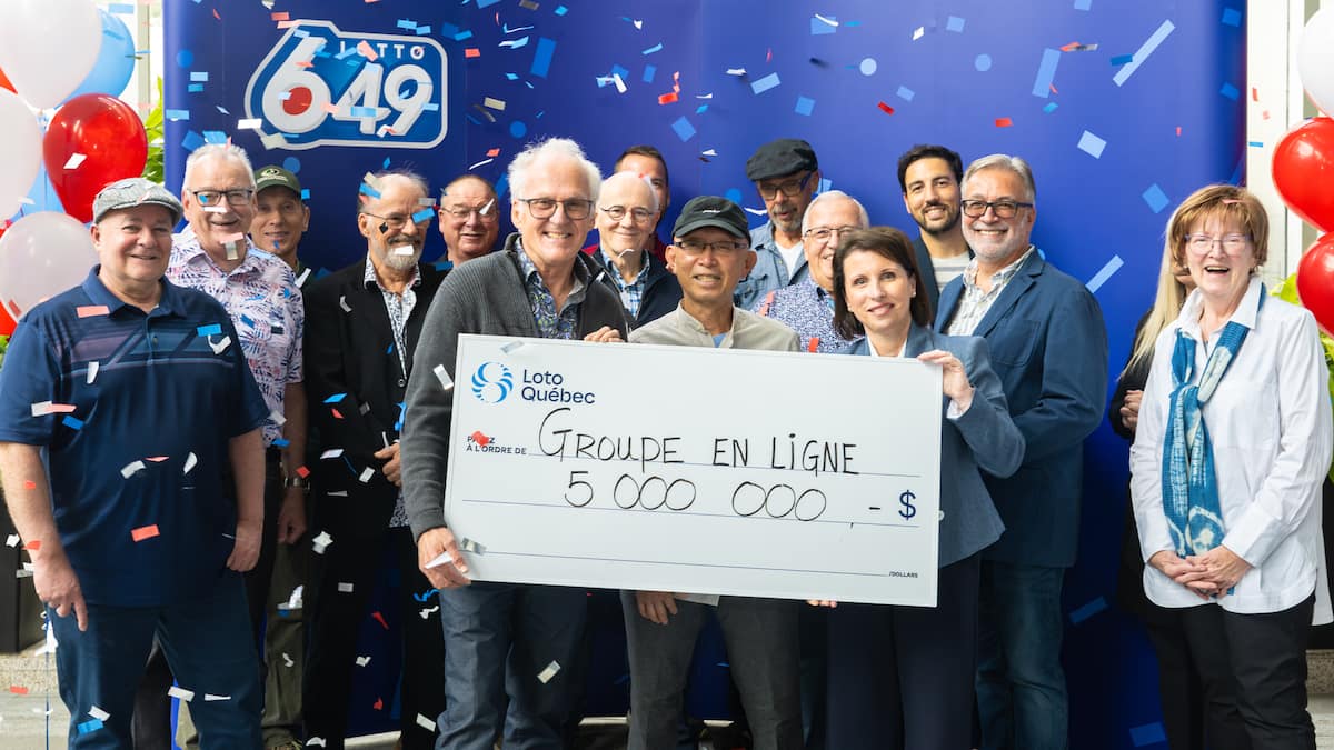 19 Quebecers who didn't know each other shared $5M thanks to Lotto 6/49